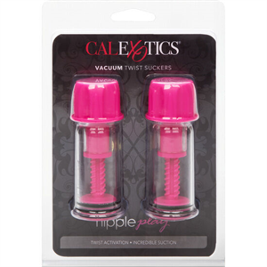 Calexotics Calex Vaccum Twist Succionadores Pezones Rosa