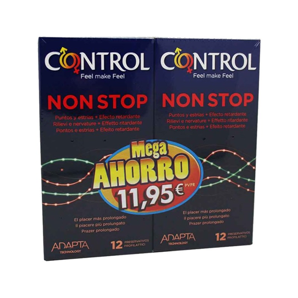  Control Non Stop Mega Ahorro - 12 + 12 Regalo 