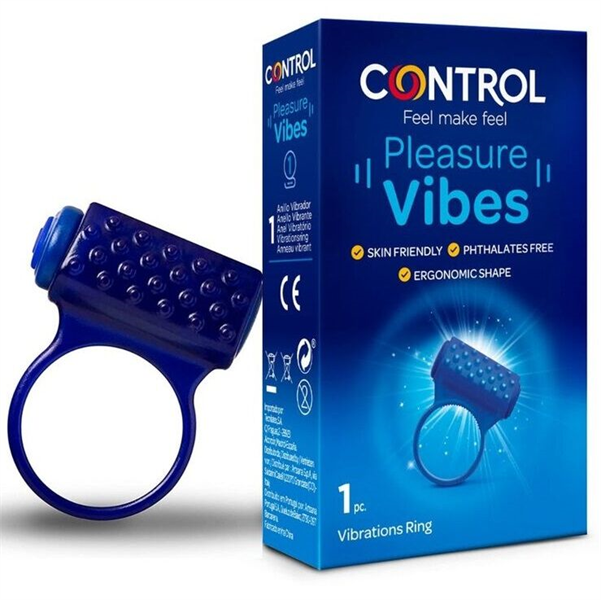 Control - Control Pleasure Vibes Anillo Vibrador