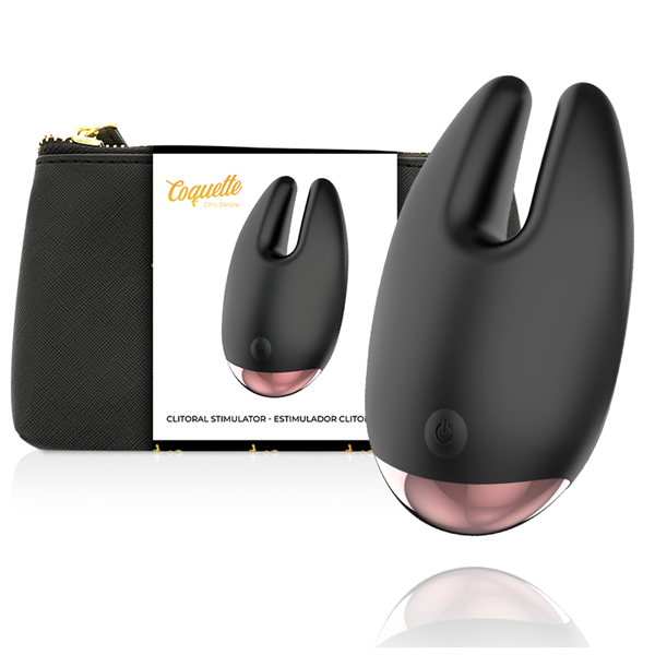 Coquette - Coquette Chic Desire Estimulador Clítoris Negro / Gold
