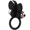 Coquette - Coquette Cock Ring Butterfly Anillo Vibrador Negro / Gold