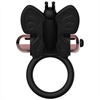 Coquette - Coquette Cock Ring Butterfly Anillo Vibrador Negro / Gold