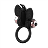 Coquette - Coquette Cock Ring Butterfly Anillo Vibrador Negro / Gold