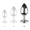 Coquette - Coquette Plug Anal De Metal Talla L Cristal Clear 4 X 9cm