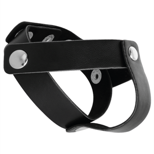 Darkness Anillo De Piel Para Pene Y Testiculos
