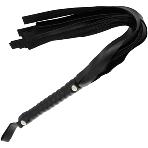 Darkness Látigo Bondage Negro 45cm