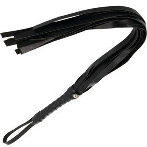 Darkness Látigo Bondage Negro 51cm