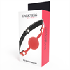 Darkness - Darkness Mordaza  Silicona Rojo