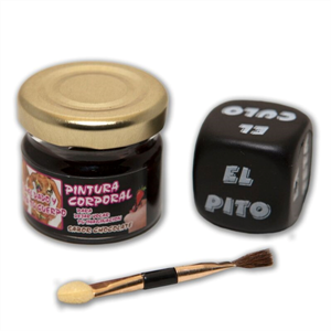 Diablo Picante - Pintura De Chocolate Y Dado De Cuerpo