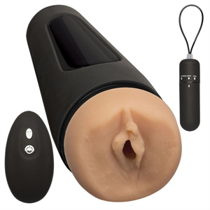 Doc Johnson Main Squeeze The Original Vagina Control Remoto Vibrador