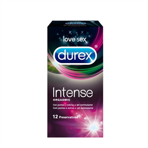 Durex - Preservativos Intense Orgasmic 12 Unidades