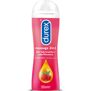 Durex - Lubricante Masaje 2 en 1 - Estimulante