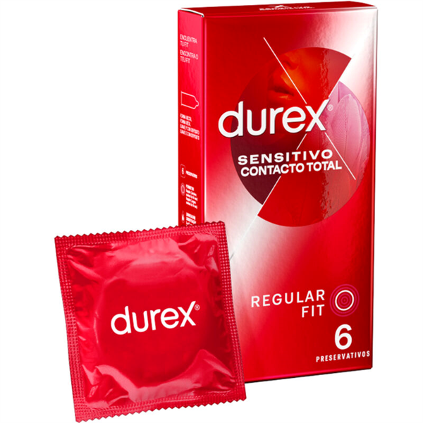 Durex - Sensitivo Contacto Total (6 uds.)
