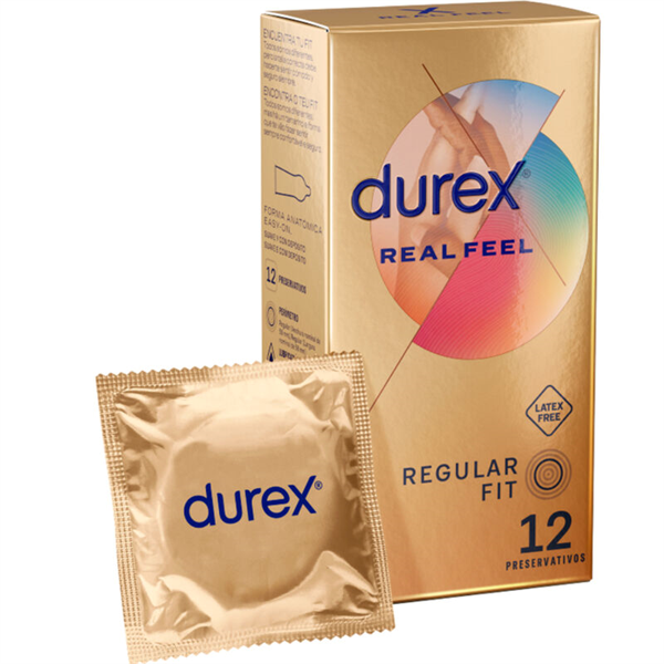 Durex RealFeel 12 uds. (Sensitivo sin látex)