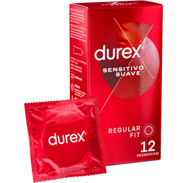 Durex Sensitivo Suave - 12 uds