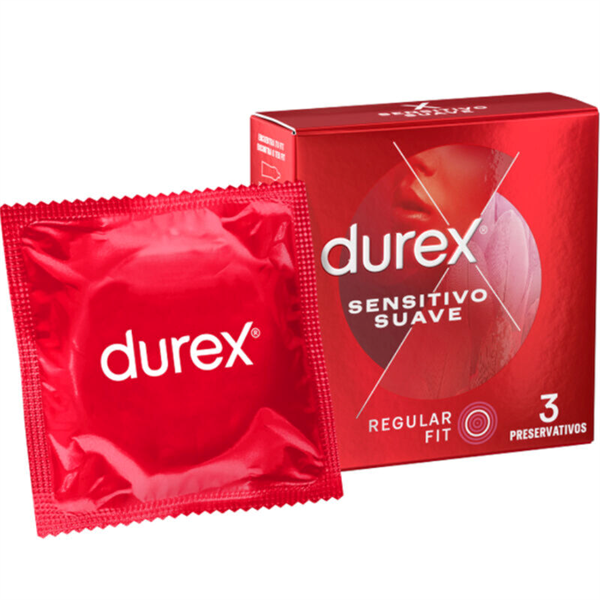 Durex Sensitivo Suave Comfort Vending (3 uds.)