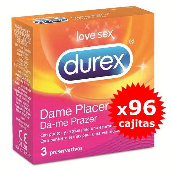 Durex - Durex Dame Placer Vending (96 Cajitas)