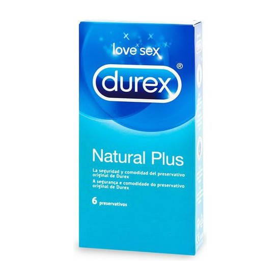 Durex - Natural Plus Vending (6 uds)
