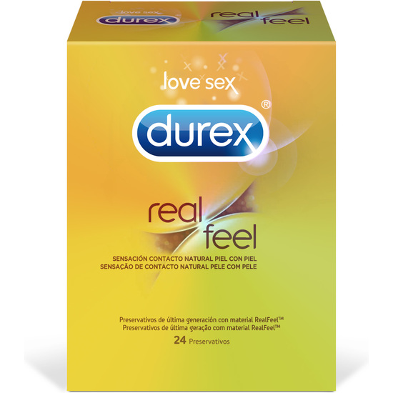 Durex RealFeel 24 uds. (Sensitivo sin látex)