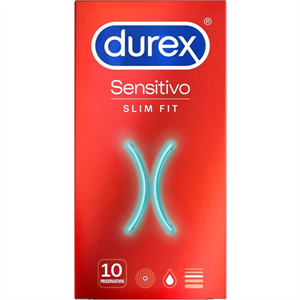 Durex - Durex Sensitivo Slim Fit 10 Unidades