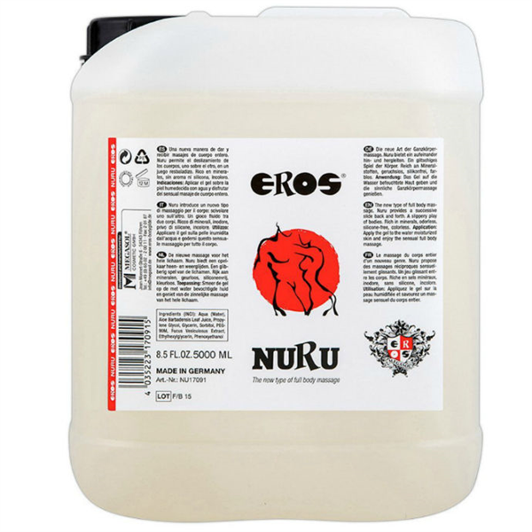Eros - Eros Nuru Aceite Masaje Rico en Minerales 5 Litros