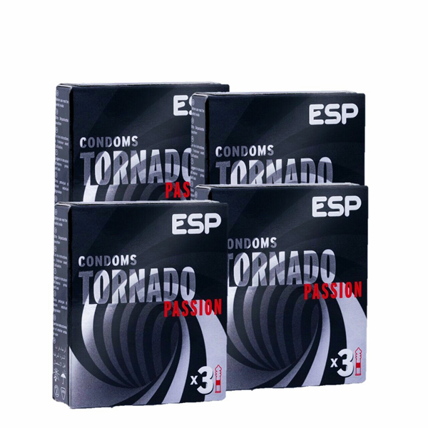ESP Preservativos Tornado Passion