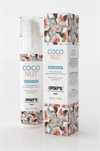 Exsens - 50ml Masaje Caliente Coco Gourmet