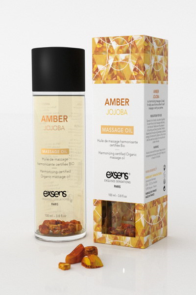 Exsens - Massage Oil  Stons Amber Jojoba 100 ml