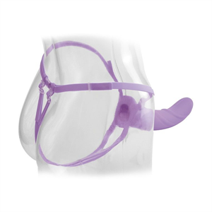 Fetish Fantasy Elite Arnes Vibrador Hueco 22 Cm Lila