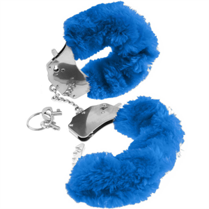 Fetish Fantasy Esposas Estampado Azul
