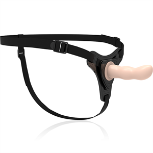 Fetish Submissive Arnés Silicona Flesh G-spot 16cm