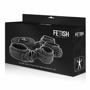 Fetish Submissive  Set De Esposas Y Ataduras