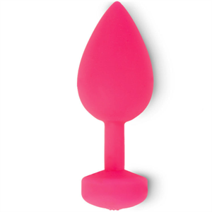 Fun Toys Funtoys Gplug Anal Vibrador Recargable Grande Rosa Neon 3.9cm