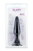 Glamy - Glamy Plug Anal Silicona Medium Negro 12.5cm