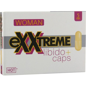 Hot - Exxtreme Cápsulas Aumento Líbido Mujer 5 Cps