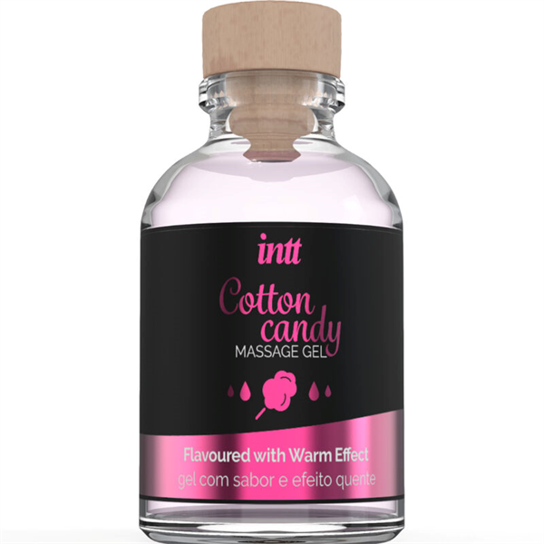 Intt - Intt - Gel De Masaje Con Sabor A Algodón De Azucar Y Efecto Calor