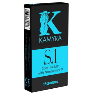 Preservativos Kamyra S.1 con espermicida