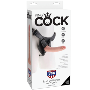 King Cock Harness Con Pene Realistico 17.8cm