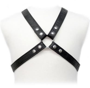 Leather Body Body Leather Lasic Harness In Garment