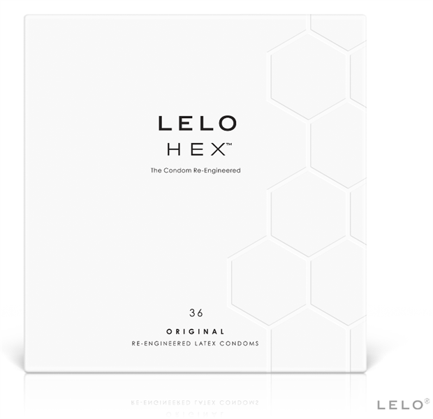 Preservativos Lelo Hex - Caja 36 Uds