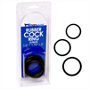 Manbound Rubber Cock Ring 3-Pack