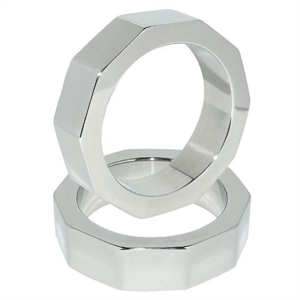 Metal Hard Metalhard Anillo Pene Y Testiculos Nut 45mm