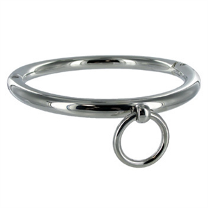 Metal Hard Metalhard Bdsm Collar Con Argolla 18cm