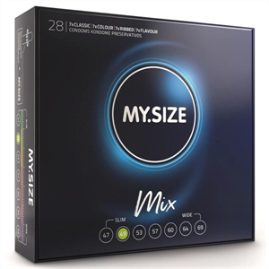 My Size Pro - My Size Mix Preservativos 49 Mm 28 Unidades