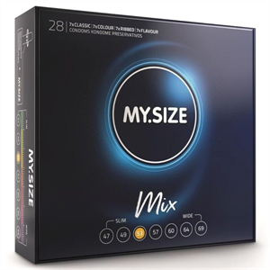 My Size Pro - My Size Mix Preservativos 53 Mm 28 Unidades