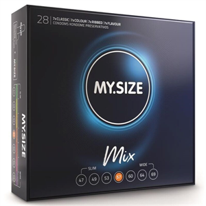 My Size Pro - My Size Mix Preservativos 57 Mm 28 Unidades