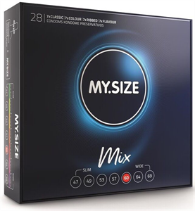 My Size Pro - My Size Mix Preservativos 60 Mm 28 Unidades