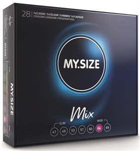 My Size Pro - My Size Mix Preservativos 64 Mm 28 Unidades