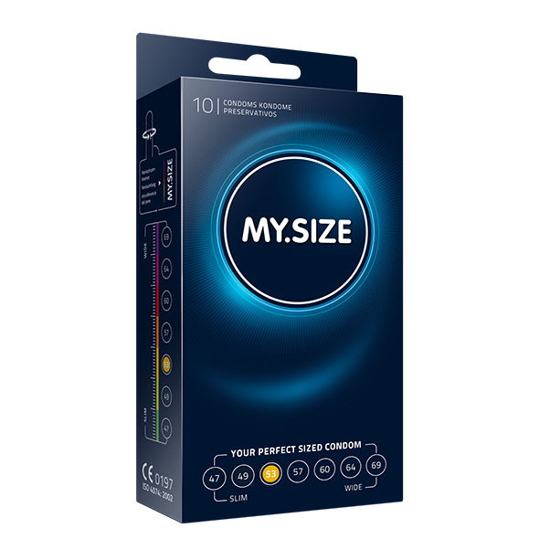 My Size Pro - My Size Natural Condom Latex 53mm 10uds