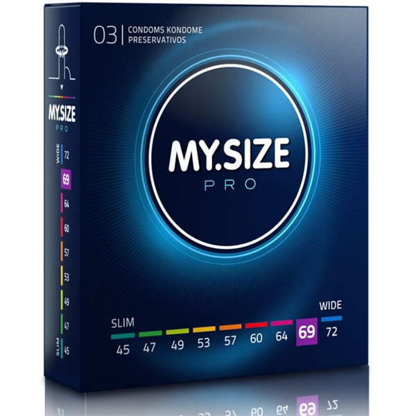 My Size Pro - My Size Pro Preservativos 69 Mm 3 Unidades